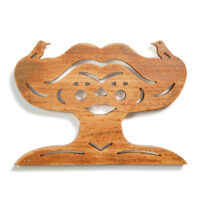 Travesso nº009, André da Loba, 2025, Porto, madeira, 27x19x2cm – Ref CCAL25-009