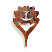 Travesso nº010, André da Loba, 2025, Porto, madeira, 12x18x3cm – Ref CCAL25-010