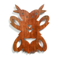 Travesso nº015, André da Loba, 2025, Porto, madeira, 16x20x2cm – Ref CCAL25-015