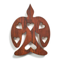 Travesso nº016, André da Loba, 2025, Porto, madeira, 18x23x3cm – Ref CCAL25-016 [COLECÇÃO CRUZES CANHOTO]