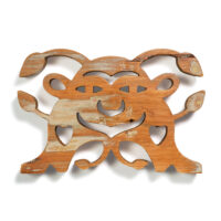 Travesso nº025, André da Loba, 2025, Porto, madeira, 26x18x3cm – Ref CCAL25-025