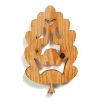 Travesso nº026, André da Loba, 2025, Porto, madeira, 13x21x3cm – Ref CCAL25-026