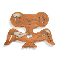 Travesso nº040, André da Loba, 2025, Porto, madeira, 23x16x2cm – Ref CCAL25-040