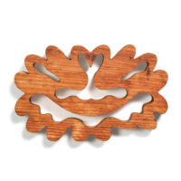 Travesso nº054, André da Loba, 2025, Porto, madeira, 23x15x3cm – Ref CCAL25-054