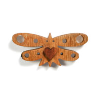 Travesso nº062, André da Loba, 2025, Porto, madeira, 18x9x3cm – Ref CCAL25-062