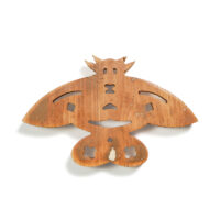 Travesso nº068, André da Loba, 2025, Porto, madeira, 20x13x2cm – Ref CCAL25-068