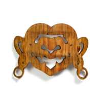 Travesso nº069, André da Loba, 2025, Porto, madeira, 18x14x3cm – Ref CCAL25-069