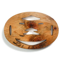 Travesso nº076, André da Loba, 2025, Porto, madeira, 23x16x3cm – Ref CCAL25-076