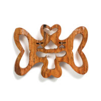 Travesso nº078, André da Loba, 2025, Porto, madeira, 18x13x3cm – Ref CCAL25-078