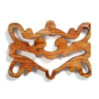 Travesso nº081, André da Loba, 2025, Porto, madeira, 22x16x3cm – Ref CCAL25-081