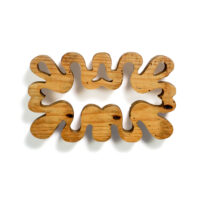 Travesso nº093, André da Loba, 2025, Porto, madeira, 18x10x3cm – Ref CCAL25-093