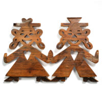 Travesso nº100, André da Loba, 2025, Porto, madeira, 40x26x3cm – Ref CCAL25-100 [COLECÇÃO CRUZES CANHOTO]