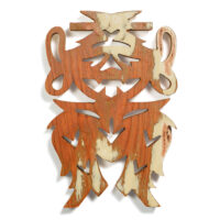 Travesso nº104, André da Loba, 2025, Porto, madeira, 20x30x2cm – Ref CCAL25-104