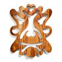 Travesso nº105, André da Loba, 2025, Porto, madeira, 16x21x3cm – Ref CCAL25-105