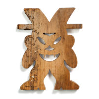 Travesso nº107, André da Loba, 2025, Porto, madeira, 16x20x2cm – Ref CCAL25-107