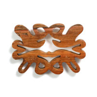 Travesso nº121, André da Loba, 2025, Porto, madeira, 18x13x3cm – Ref CCAL25-121