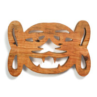 Travesso nº140, André da Loba, 2025, Porto, madeira, 21x14x3cm – Ref CCAL25-140