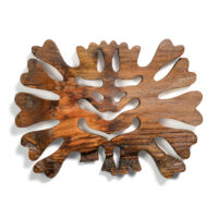 Travesso nº146-A, André da Loba, 2025, Porto, madeira, 26x20x2cm – Ref CCAL25-146-A