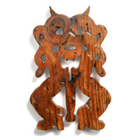 Travesso nº150, André da Loba, 2025, Porto, madeira, 21x33x4cm – Ref CCAL25-150