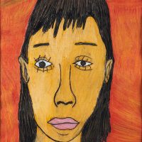 “Retrato da Mãe”, 2008, pastel de óleo sobre papel, 50x70cm [INDISPONÍVEL / UNAVAILABLE]
